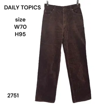 DAILY TOPICS 코듀로이 팬츠 캐주얼 M