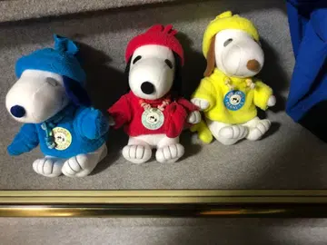 스누피 봉제 인형 3체 세트