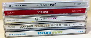 [ 미개봉 포함 ] Taylor Swift 수입반 CD 앨범 5장 세트