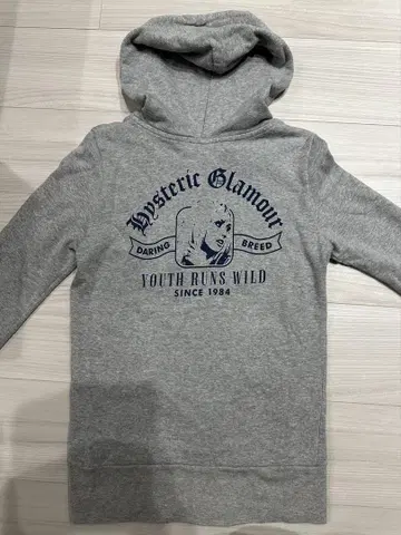 Hysteric Glamour 그레이 후드티