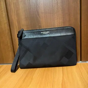 BLACK LABEL 클러치백 블랙