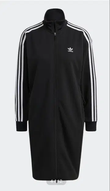 [ 새상품 ] adidas 롱 트랙 자켓 원피스 트레포일 L