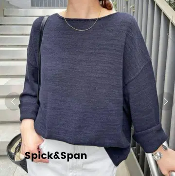 Spick&Span 스픽 앤 스팬 테이프얀 루즈 풀오버