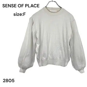 SENSE OF PLACE 센스 오브 플레이스 트레이닝복 맨투맨 F