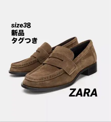 [ 완판템 ] ZARA 버클 플랫 샌들 38 ( 24.6 cm )
