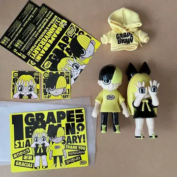 GRAPE BRAIN 니기루짱 노리쿤 소프트 비닐 1주년 기념 컬러