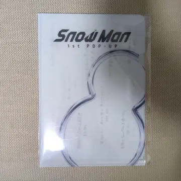 Snow Man 팝업 미니 포스터 타이베이