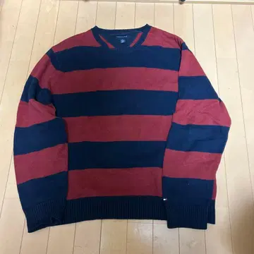TOMMY HILFIGER 보더 스웨터 XL