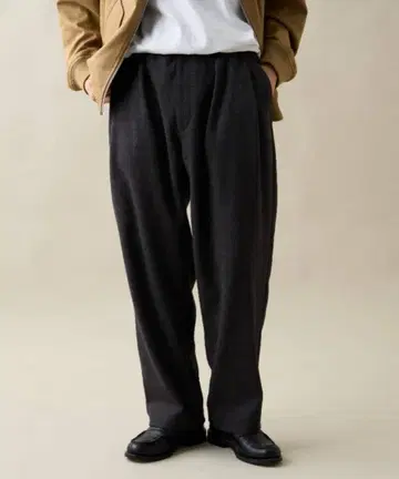 CIAOPANIC TYPY 울라이크 플란넬 와이드 슬랙스