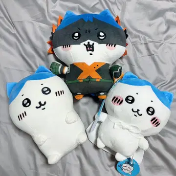 치이카와 (먼작귀) 하치와레 BIG 봉제 인형 묶음 판매