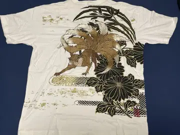 [ 미사용, 최종 가격 ] 카라쿠리타마시 T셔츠 XL