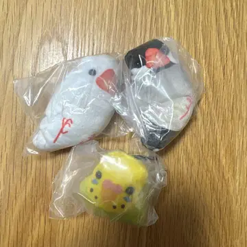 피곤할 땐 문조 주물럭 마스코트 3종