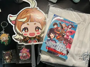 리미트 제로 브레이커즈 굿즈 6개 세트 XL 티셔츠 (낱개 판매 가능)