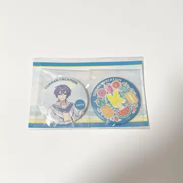 KAITO 캔뱃지 에테르노레시 하츠네 미쿠 Summer Vacation