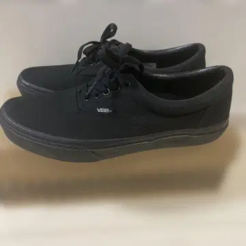 새상품급 VANS 에라 블랙 27cm