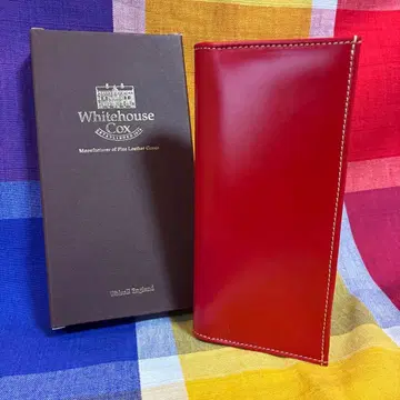 [ Whitehouse Cox ] 브라이덜 가죽 장지갑