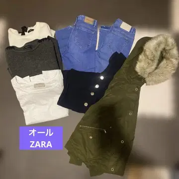 ZARA 7점 묶음 판매 코디 가을/겨울 아우터 포함 니트 스웨터 데님