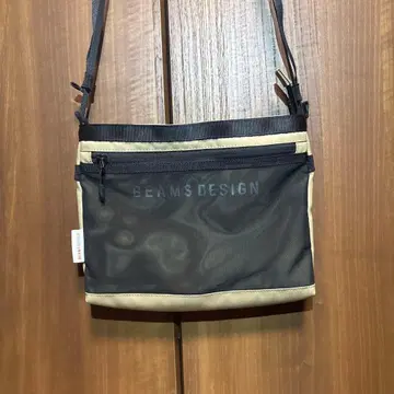 BEAMS DESIGN 사코슈 블랙/베이지