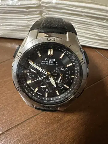 CASIO WAVE CEPTOR MULTI BAND 6 벨트 고정 없음