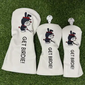 새상품 3세트 도라에몽 골프클럽 헤드커버 1+3W+UT 화이트