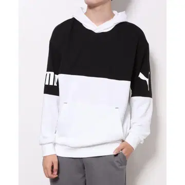 PUMA POWER 오버 사이즈 후디 맨투맨