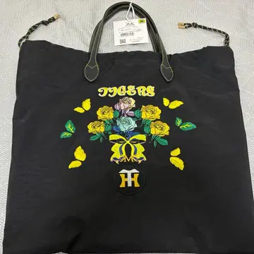 [ 미사용 새상품 ] 한신 타이거즈 자수 토트백