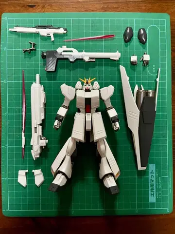 [ 조립 완료 ] HGUC 뉴 건담 HWS 장비형