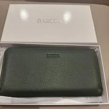 BARCOS 발코스 다크 그린 장지갑