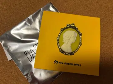 Mrs. GREEN APPLE 바벨 가챠 후지사와 실루엣 카메오 핀