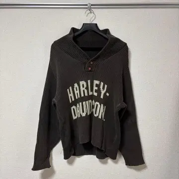 할리데이비슨 크롭 니트