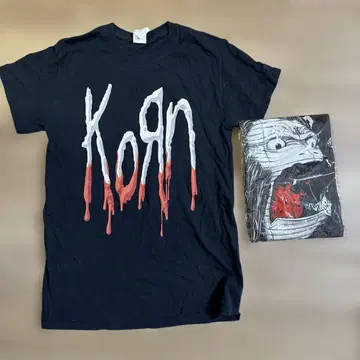 Korn 티셔츠 타월 세트