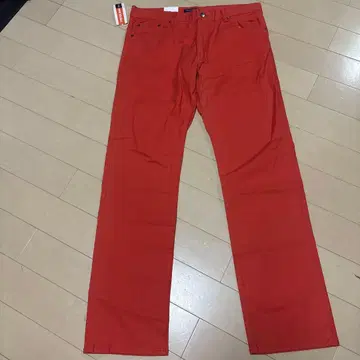 [ Hanes ] 오렌지 스트레이트 데님 팬츠 W88