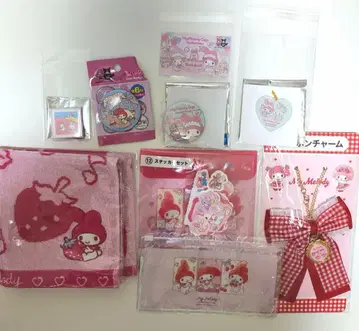 마이멜로디 카페 마이멜로디 제일복권 굿즈 세트