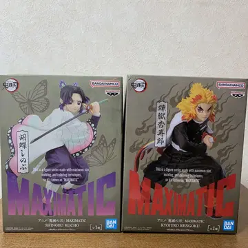 MAXIMATIC 귀멸의 칼날 렌고쿠 쿄쥬로 코쵸우 시노부 피규어 세트