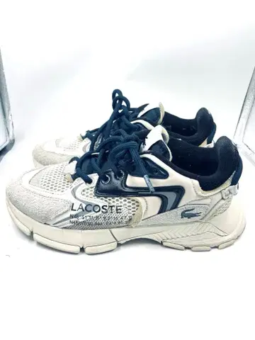 [새상품급] LACOSTE 라코스테 네이비 화이트 스니커즈 24cm