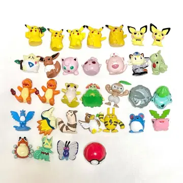 레어 포켓몬 치비 포켓 하우스 피카츄 등 피규어 인형 세트