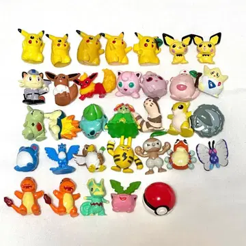 레어 포켓몬 치비 포켓 하우스 피카츄 등 피규어 인형 세트
