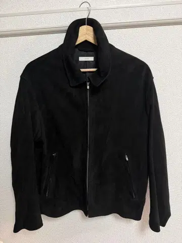 LIDNM SUPER SOFT SHEEP SUEDE ZIP