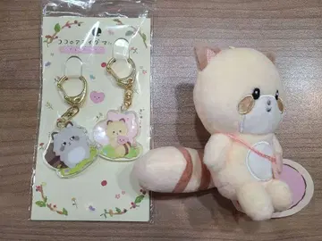 코코로 아라이구마 페어 키링 걸이형 봉제 인형
