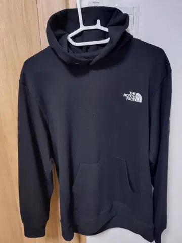 THENORTHFACE 스퀘어 로고 후디 NT12230 블랙 M 사이즈
