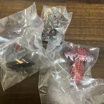 제일복권 고질라 괴수난무 거친 것들 E상 몬스터 헤드 마그넷 3종