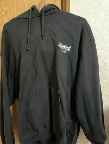 XLARGE 블랙 후드티