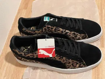 [ PUMA ] 레오파드 무늬 스웨이드 스니커즈 27cm 레오파드