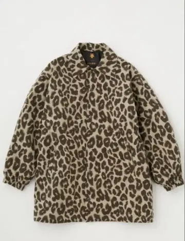 DESCENTE MOUSSY 레오파드 무늬 자켓