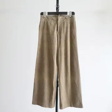 MARGARET HOWELL 구형 택 코듀로이 와이드 팬츠