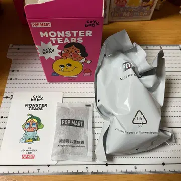 POPMART CRYBABY MONSTERTEARS SEA MONSTER