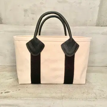 [ 익명 배송 ] 가죽 핸들 토트백 미니 사이즈 80s L.L.BEAN