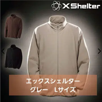 새상품 L 사이즈 그레이 엑스쉘스타 플리스 자켓 워크맨