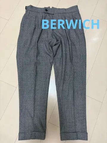 BERWICH 글렌체크 팬츠