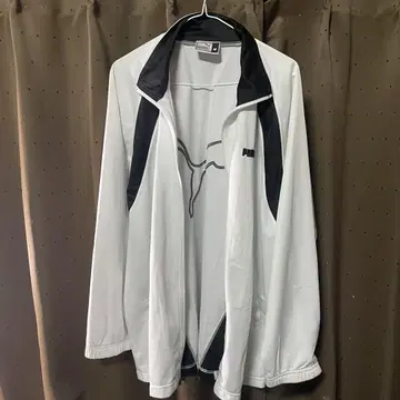 PUMA 화이트 저지 M 사이즈 빅